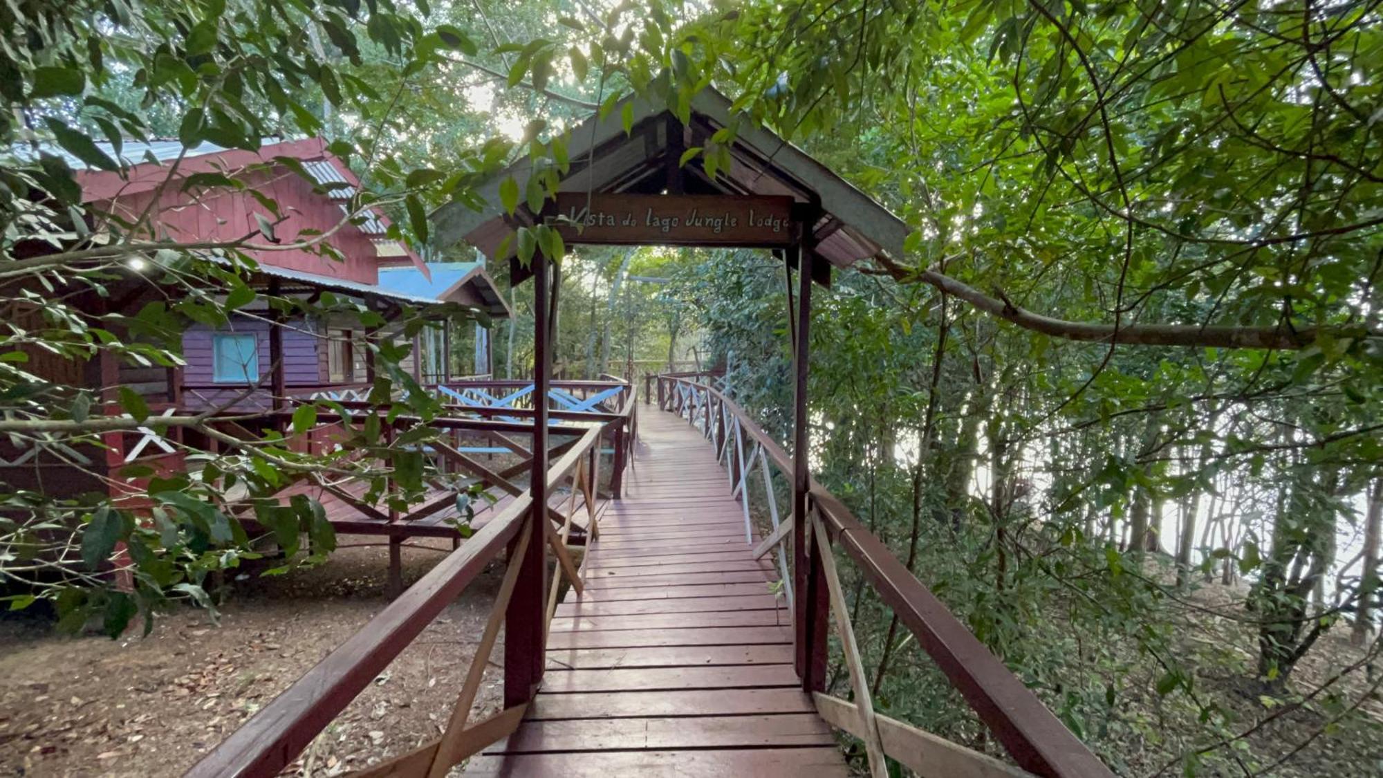 Vista Do Lago Jungle Lodge Cajual Zewnętrze zdjęcie